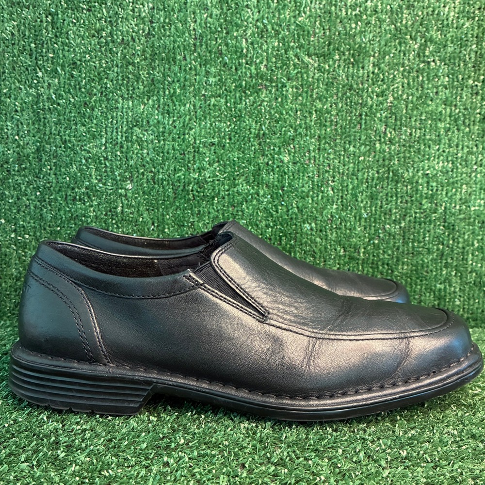 Rockport K73854 Adiprene Leather Slip On Loafers Dress Comfort Black Mens 9.5 M